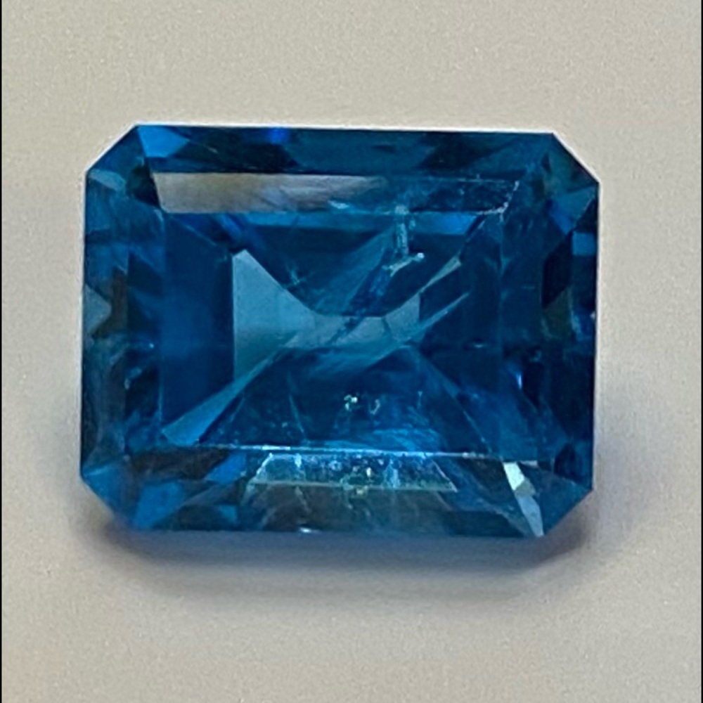 Approximately 9.2 x 7.2 mm Blue Topaz Gemstone